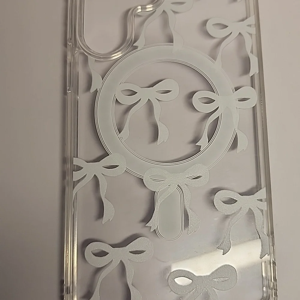 Brand new Samsung S25 Ultra Pink Bow Silicone Phone case